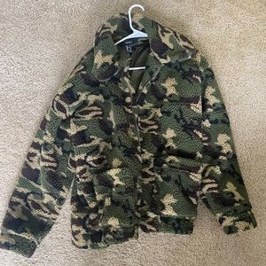 Camouflage Teddy Bear Jacket